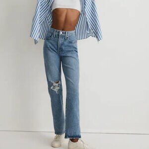 MADEWELL The Perfect Vintage Knee Rip Edition Jean size 29